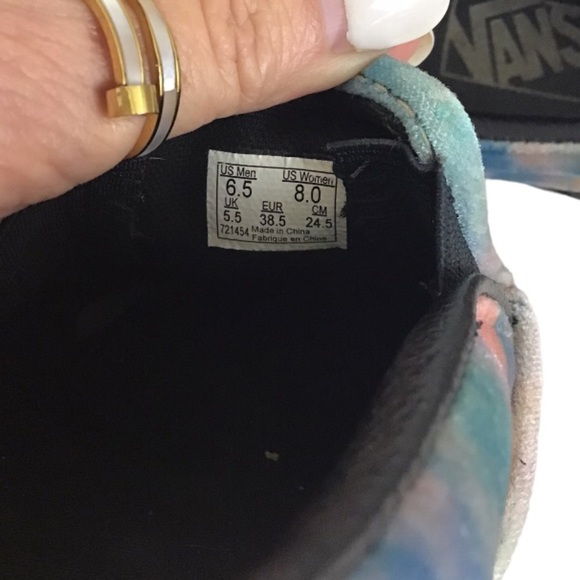 Vans Women's Tie-Dye Slip-On Sneakers - Picture 6 of 12